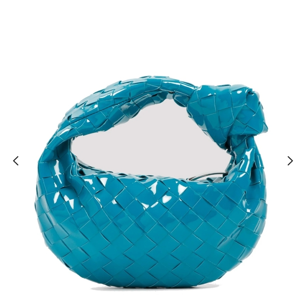 BOTTEGA VENETA Patent Nappa Intrecciato Mini Jodie (Pristine Condition)